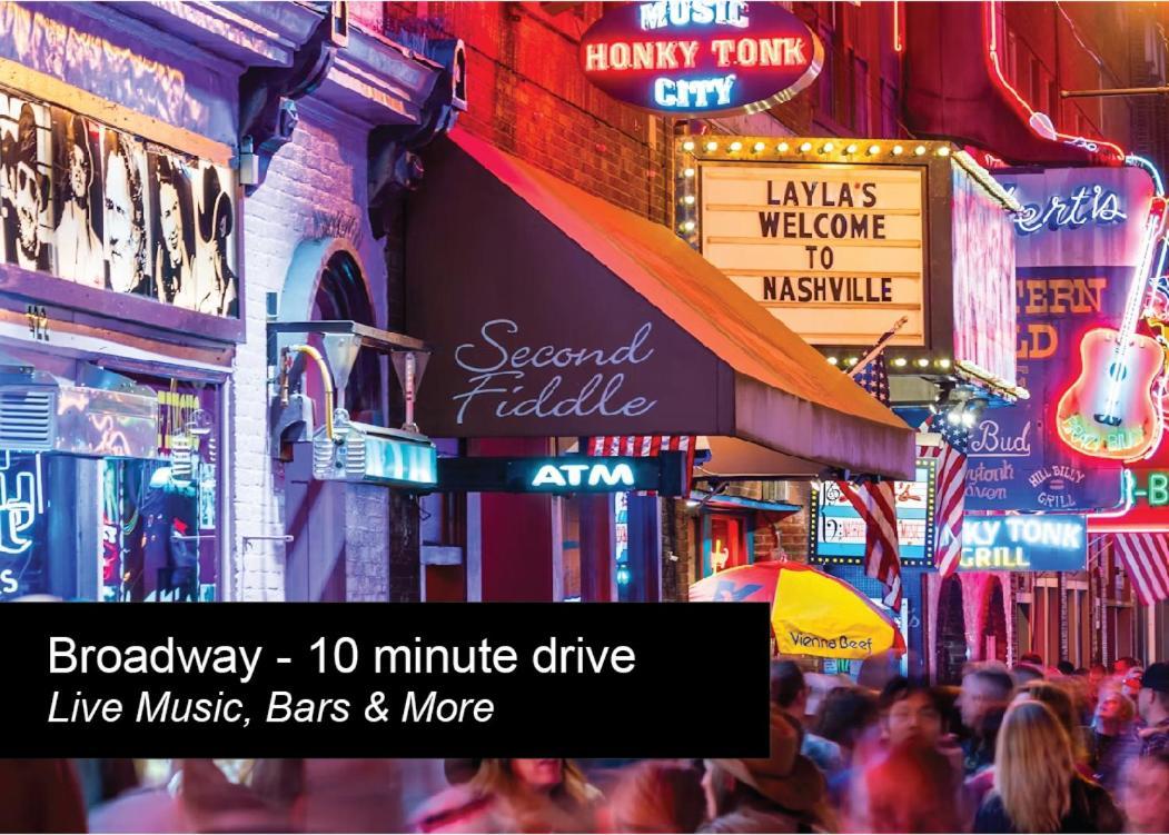 Closetobroadwayairportoprymillsgameroom16 Nashville Exteriér fotografie